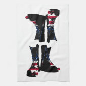 Linge De Cuisine Boots de combat américains (Vertical)