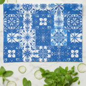 Linge De Cuisine Boracay Blue Kitchen Towels (Plié)