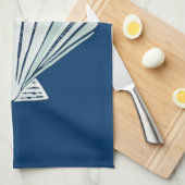 Linge De Cuisine Bord de la mer nautique Shell (Quart Plié)