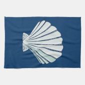 Linge De Cuisine Bord de la mer nautique Shell (Horizontal)