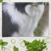 Linge De Cuisine Border collie art (Plié)