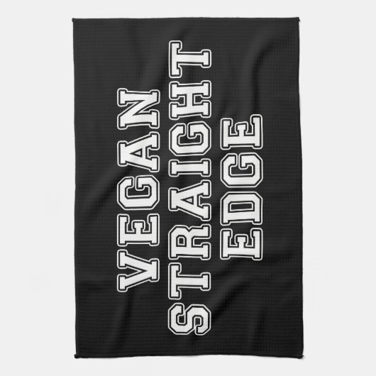 Linge De Cuisine Bordure droite Vegan (Vertical)