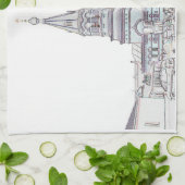 Linge De Cuisine Borissov Barysaw Architecture de l'église de Biélo (Plié)