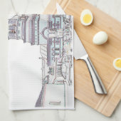 Linge De Cuisine Borissov Barysaw Architecture de l'église de Biélo (Quart Plié)