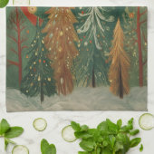 Linge De Cuisine Bosquet Céleste d'Hiver (Plié)