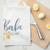 Linge De Cuisine Boss moderne Babe Bleu et Pêche (Quart Plié)