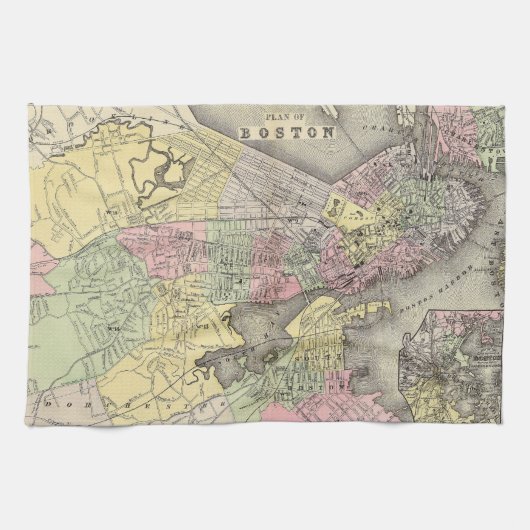 Linge De Cuisine Boston 3 (Horizontal)