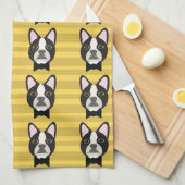 Linge De Cuisine Boston Terrier (Quart Plié)