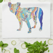 Linge De Cuisine Boston Terrier, Boston Terrier (Plié)