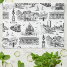 Boston Toile (éd. anniversaire) Noir/Blanc