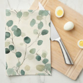 Linge De Cuisine Botanical Pressed Leaves Pattern – Fern Print (2) (Quart Plié)