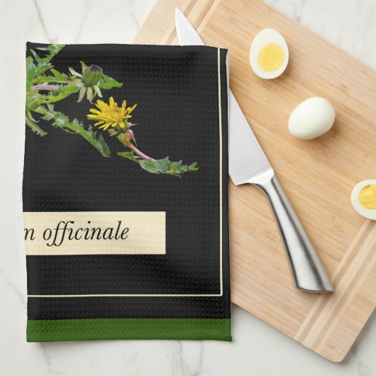 Linge De Cuisine Botanique de Dandelion (Quart Plié)