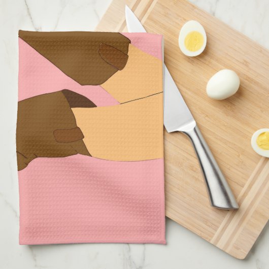 Linge De Cuisine Bottes Cowboy (Quart Plié)