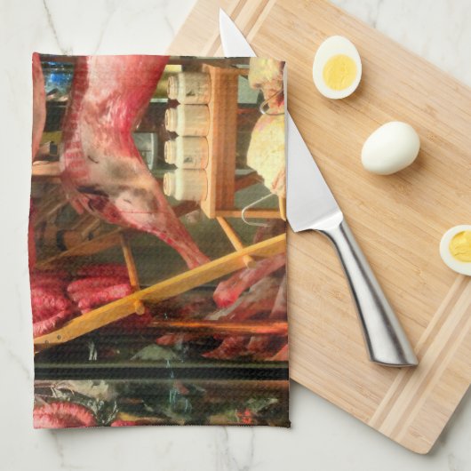 Linge De Cuisine Bouchers (Quart Plié)