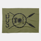 Linge De Cuisine Bouclier Maccabee Soumis Et Voies (Horizontal)