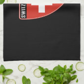 Linge De Cuisine Bouclier suisse (Plié)