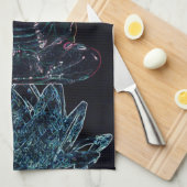 Linge De Cuisine Bouddha rougeoyant (Quart Plié)