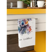Linge De Cuisine Bouddles Koala en couleur, personnalisé
