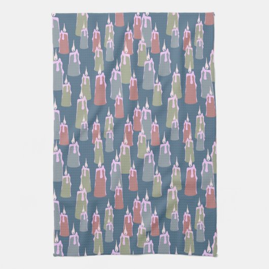 Linge De Cuisine Bougies (Vertical)