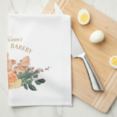 Linge De Cuisine Boulangerie de Noël Gingembre (Quart Plié)