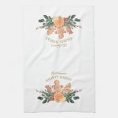 Linge De Cuisine Boulangerie de Noël Gingembre (Vertical)