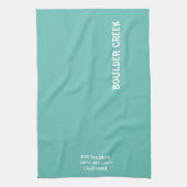 Linge De Cuisine Boulder Creek Père Noël Cruz County Californie (Vertical)