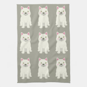 Linge De Cuisine Bouldog français joues mignonnes