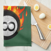 Linge De Cuisine Boule 8 de flamber (Quart Plié)