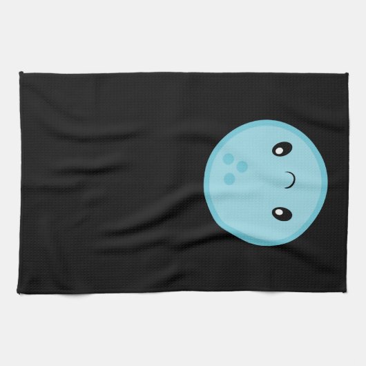 Linge De Cuisine Boule de bowling Emoji (Horizontal)