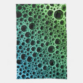 Linge De Cuisine Boule de savon soudaine turquoise noir mignon (Vertical)