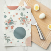 Linge De Cuisine Boule mignonne aux feuilles (Quart Plié)