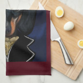 Linge De Cuisine Bouledogue allemand nain, plus communément appelé  (Quart Plié)