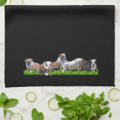 Linge De Cuisine Bouledogue anglais (Plié)