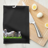 Linge De Cuisine Bouledogue anglais (Quart Plié)