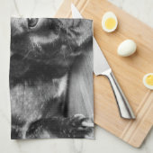 Linge De Cuisine Bouledogue français (Quart Plié)