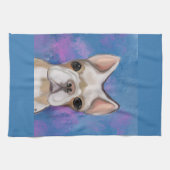 LINGE DE CUISINE BOULEDOGUE FRANÇAIS (Horizontal)