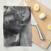 Linge De Cuisine Bouledogue français de sommeil (Quart Plié)