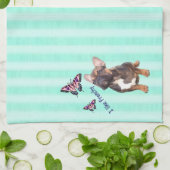 Linge De Cuisine Bouledogue français papillon Bouledogue français (Plié)