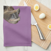 Linge De Cuisine Bouledogues français (Quart Plié)