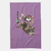 Linge De Cuisine Bouledogues français (Vertical)