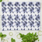 Linge De Cuisine Bouledogues français (Plié)