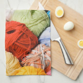 Linge De Cuisine Boules colorées de fil (Quart Plié)