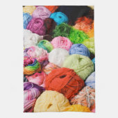 Linge De Cuisine Boules colorées de fil (Vertical)