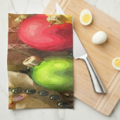 Linge De Cuisine Boules de Noël (Quart Plié)