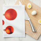 Linge De Cuisine Boules de Noël (Quart Plié)