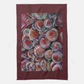 Linge De Cuisine Boules de Noël rouges (Vertical)