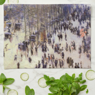 Linge De Cuisine Boulevard des Capucines par Claude Monet, Art nouv