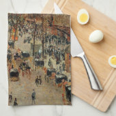 Linge De Cuisine Boulevard Montmartre-Eremitage Camille Pissarro (Quart Plié)