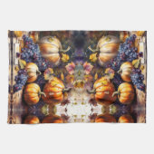 Linge De Cuisine Bounty d'automne, citrouille, Miel de raisins (Horizontal)