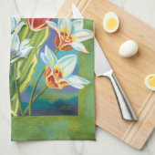 Linge De Cuisine Bouquet à la frontière III (Quart Plié)